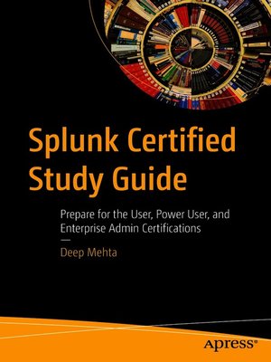 cover image of Splunk Certified Study Guide